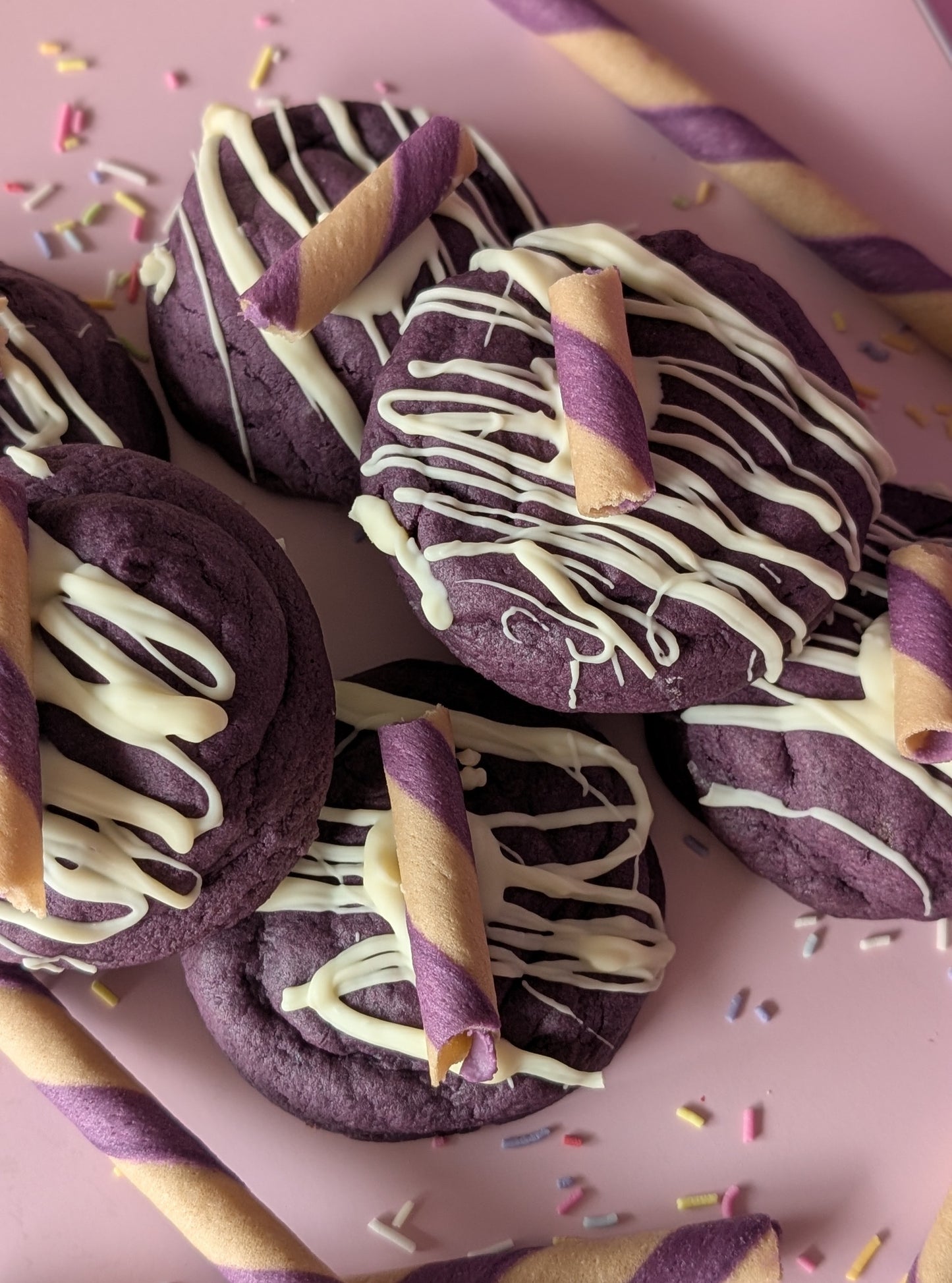 Ube & white chocolate