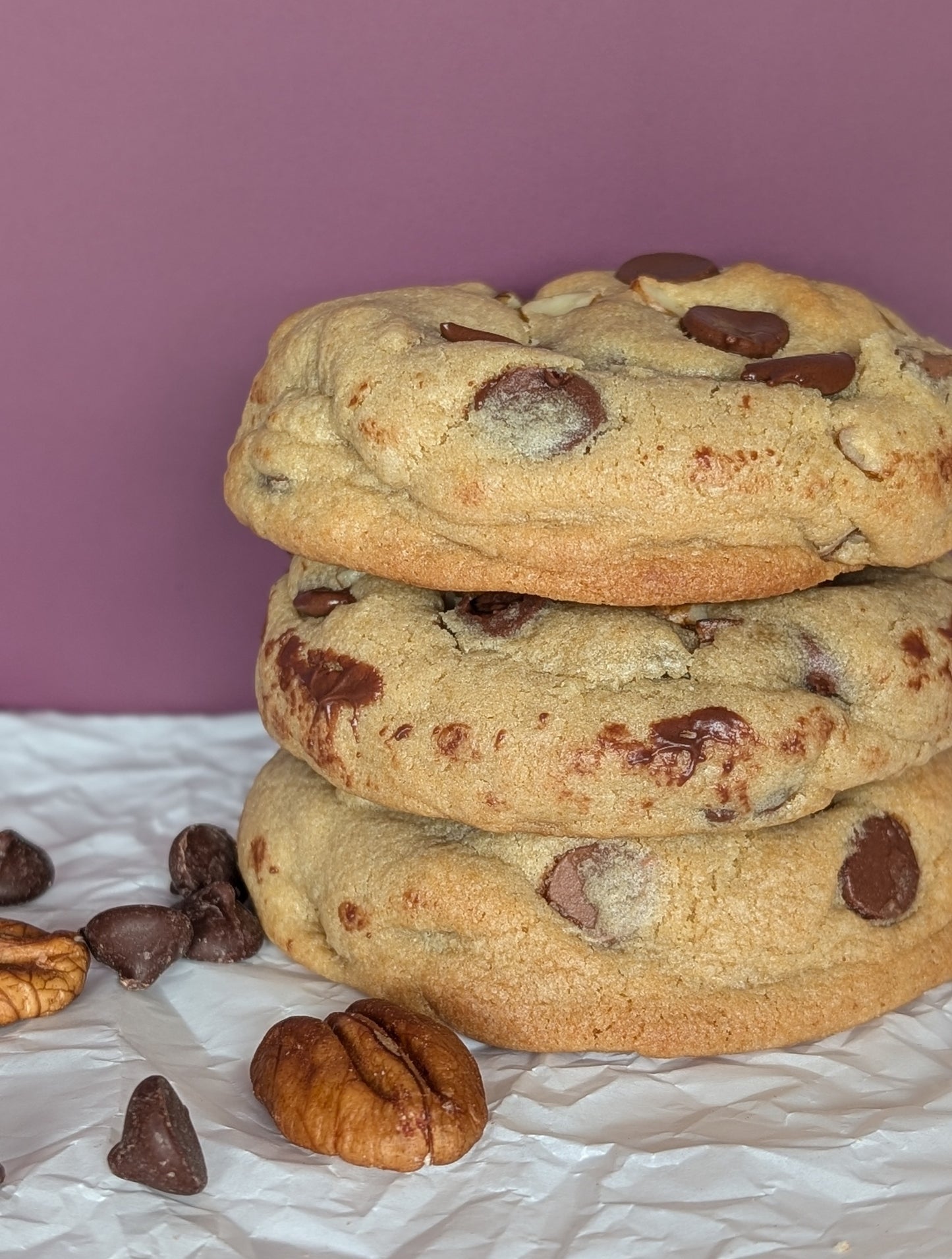 Choc chip & pecan