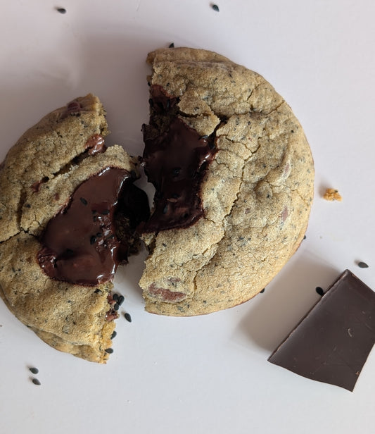 Black sesame and dark chocolate